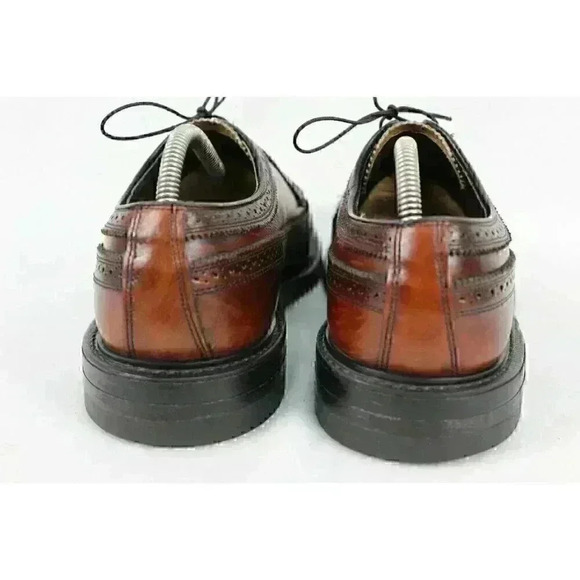 Vintage Coburne Square Style Men's Brown Shoes - Picture 5 of 12